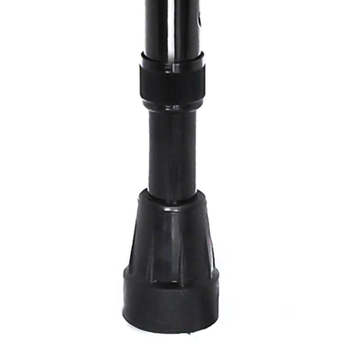 MON1065217CS - McKesson - McKesson Offset Cane Steel 29-3/4 to 37-3/4" Height Black, 6 EA/CS