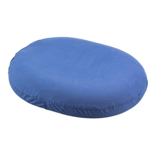 McKesson Donut Seat Cushion - Molded Foam, Cloth Cover, Navy