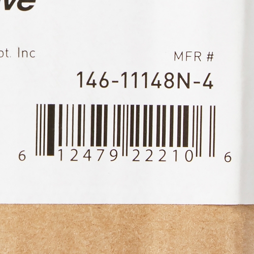 MON1073633CS - McKesson - Commode Chair Fixed Arm Steel Frame Steel Back Bar / Seat Lid Back 15.5 to 21.75", 4 EA/CS