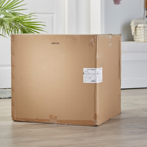 MON1073634CS - McKesson - Commode Chair Fixed Arm Steel Frame Steel Back Bar / Removable / Seat Lid Back 16 to 21.75", 4 EA/CS