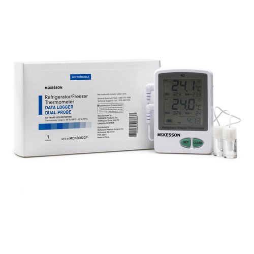 McKesson - Datalogging Refrigerator / Freezer Thermometer with Alarm