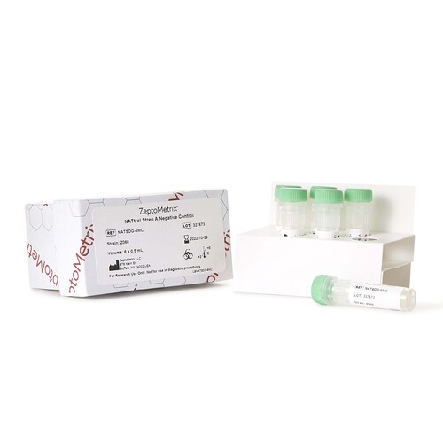 MON1081152EA - ZeptoMetrix Corp - ZeptoMetrix Corp Control NATtrol Strep A Negative Level 6 X 0.5 mL