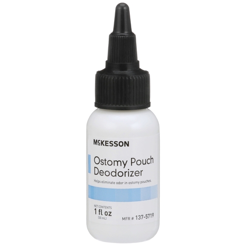 MON1081291CS - McKesson - McKesson Ostomy Appliance Deodorant 1 oz., Dropper Bottle, Unscented, 12/CS