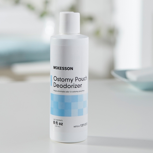 MON1081292CS - McKesson - McKesson Ostomy Appliance Deodorant 8 oz., Squeeze Bottle, Unscented, 6/CS