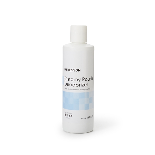 MON1081292CS - McKesson - McKesson Ostomy Appliance Deodorant 8 oz., Squeeze Bottle, Unscented, 6/CS