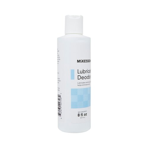 MON1081293CS - McKesson - McKesson Lubricating Ostomy Appliance Deodorant, 8 oz., Squeeze Bottle, Unscented, 6/CS