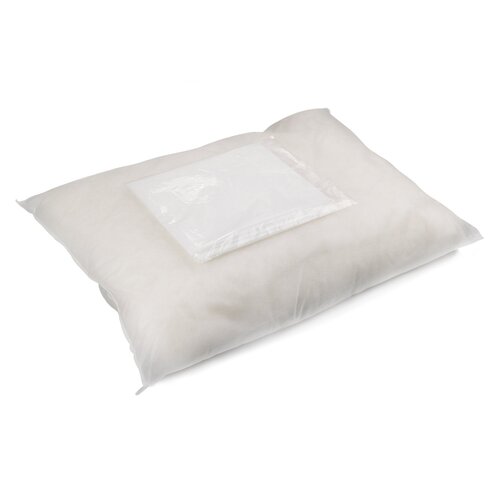 MON1081637CS - McKesson - Pillowcase Standard White Disposable, 100/CS
