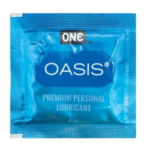 MON1083621CS - Ansell - Lubricant ONE&reg; Oasis&reg; 4.5 oz. Individual Packet, 1000/CS
