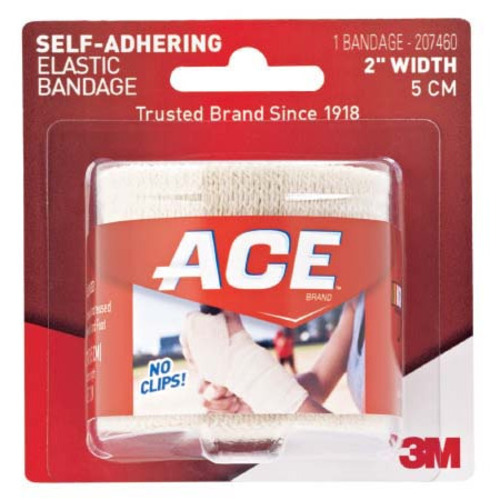 MON1084232BX - 3M - 3M Elastic Bandage Ace&trade; 3 Inch Width Self-adherent Closure, 3/BX