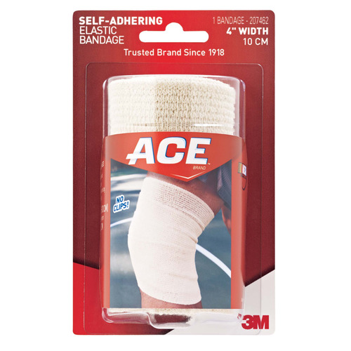 MON1084233BX - 3M - Elastic Bandage Ace&trade; 4" width Self-Adhering, 72/BX