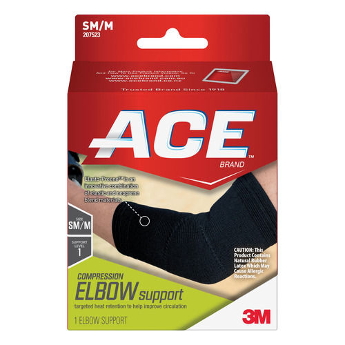 MON1084236EA - 3M - 3M Elbow Support ACE Small, Medium Right or Left Elbow