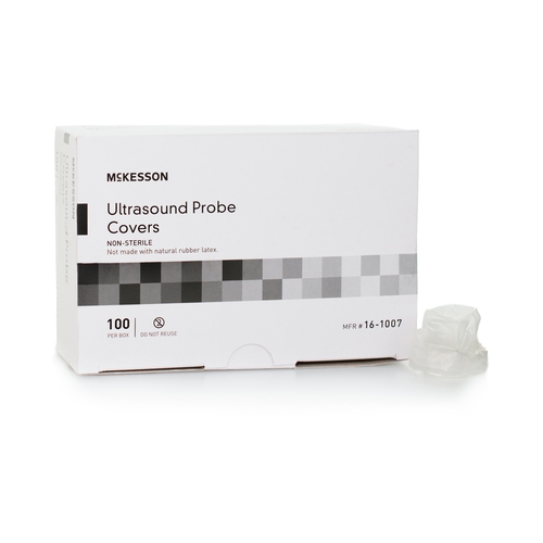 MON1087155CS - McKesson - McKesson Ultrasound Probe Cover 1 X 9 Inch Polyurethane NonSterile For use with Ultrasound Probe, 2000/CS