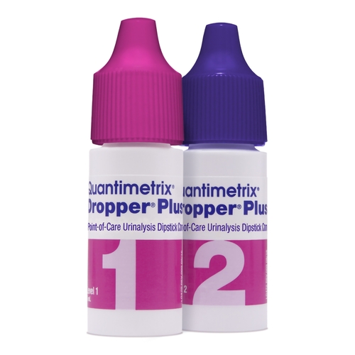 MON1088563BX - Quantimetrix - Urine Chemistry Urinalysis Control Dropper&reg; Plus Urinalysis Dipstick Testing 2 Levels 2 X 5 mL, 1/BX