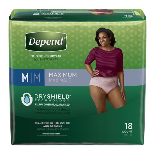 Depend® FIT-FLEX® Pull On Underwear for Women - Kimberly Clark Professional  47932 PK - Betty Mills