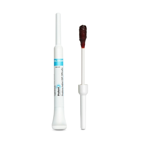 MON1092899CS - PDI - PDI Impregnated Nasal Swabstick Kit Profend Povidone-Iodine NonSterile 4 per Pack, 48/CS