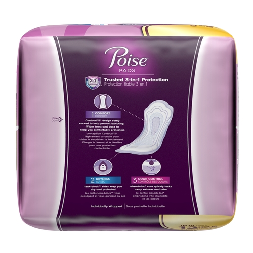Poise® Absorb-Loc® Incontinence Liner, 54 EA/PK - Kimberly Clark