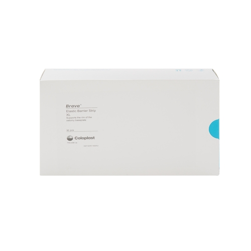 MON1101119EA - Coloplast - Coloplast Skin Barrier Strip Brava Mold to Fit, Standard Wear Elastic Adhesive Universal System 1/2 Curve x-Large, 1/EA
