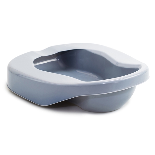 MON1103357CS - McKesson - McKesson Contoured Bedpan Gray 84 oz. / 2484 mL, 6/CS