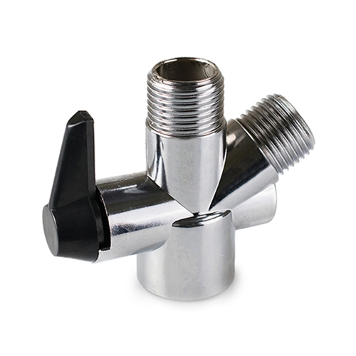 MON1103374CS - McKesson - McKesson Diverter Valve For use with Handheld Shower Spray or Shower Massager, 24 EA/CS