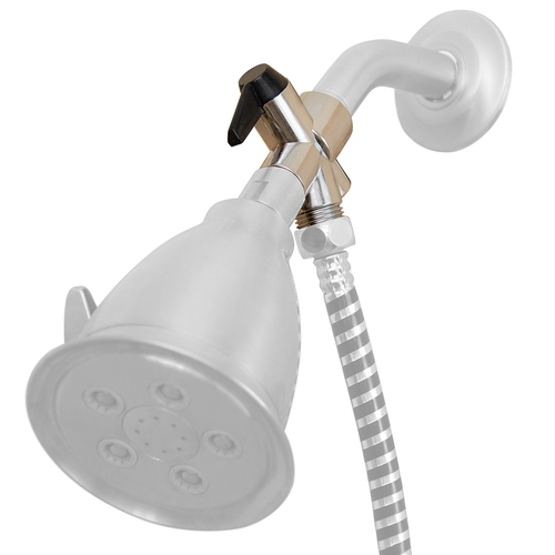 MON1103374CS - McKesson - McKesson Diverter Valve For use with Handheld Shower Spray or Shower Massager, 24 EA/CS