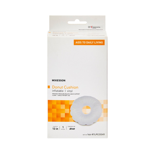 MON1103380CS - McKesson - McKesson Donut Seat Cushion, 13"D X 3"H, Vinyl, 6/CS