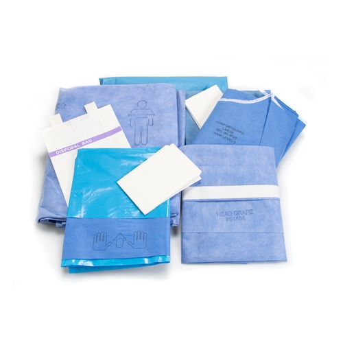MON1104437CS - McKesson - McKesson EENT Drape Pack, 5PK/CS