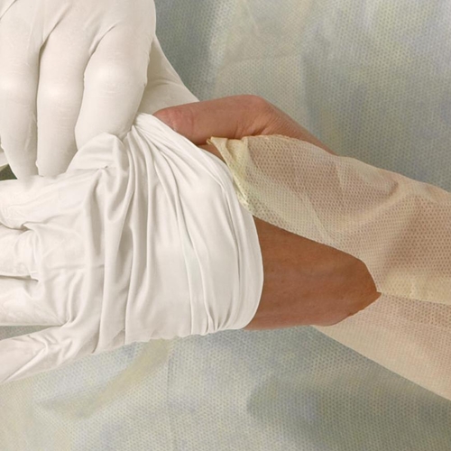 MON1108657BG - Medline - Protective Procedure Gown QuickComply X-Large Yellow NonSterile AAMI Level 2 Disposable, 10 EA/BG