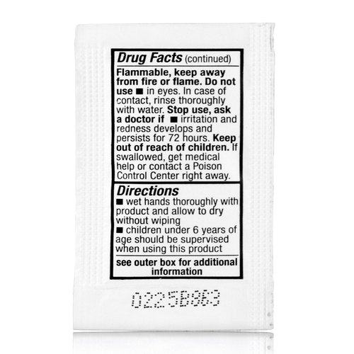 MON1111746CS - McKesson - McKesson Hand Sanitizer with Aloe 0.9 Gram Ethyl Alcohol Gel Individual Packet, 1728/CS
