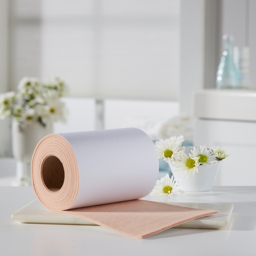 MON1112375RL - McKesson - McKesson Orthopedic Felt Roll Adhesive 6&quot; x 2-1/2 Yard Wool / Rayon NonSterile, 1/RL