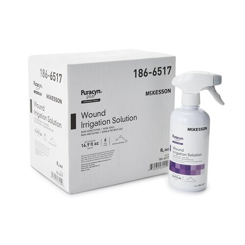 MON1113213EA - McKesson - McKesson Wound Irrigation Solution Puracyn Plus Professional 16.9 oz. Spray Bottle NonSterile, 1/ EA