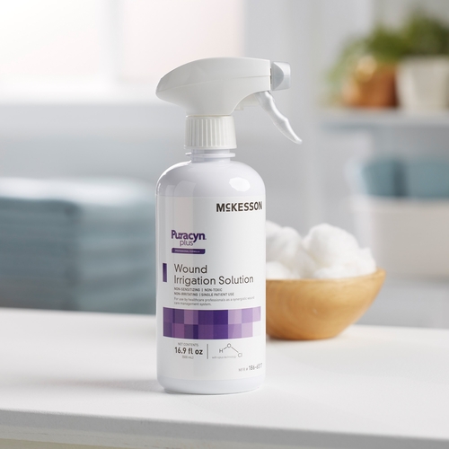 MON1113213EA - McKesson - McKesson Wound Irrigation Solution Puracyn Plus Professional 16.9 oz. Spray Bottle NonSterile, 1/ EA