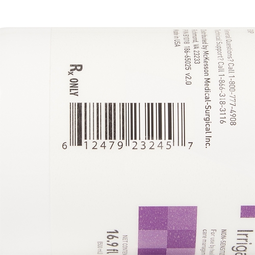 MON1113214EA - McKesson - McKesson Wound Irrigation Solution Puracyn Plus Professional 16.9 oz. Instill Application Bottle NonSterile, 1/ EA