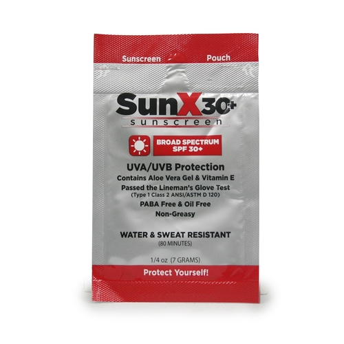 MON1113338CS - Coretex - Coretex Sunscreen with Dispenser Box SunX 30+ SPF 30 Lotion Individual Packet, 200/CS