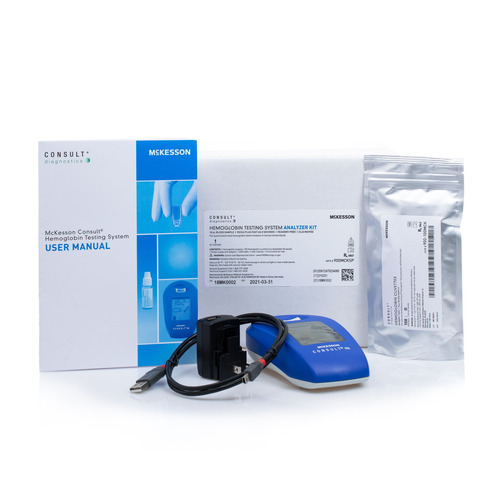 MON1113577EA - McKesson - Hemoglobin Analyzer Kit 100 Tests CLIA Waived, 1/ EA