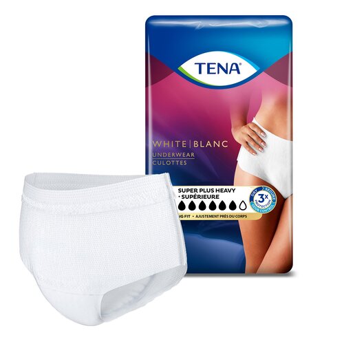 TENA® Women™ Absorbent Underwear, Super Plus, Pull On with Tear