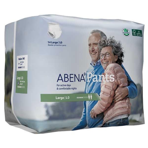 MON1117086CS - Abena - Pull On Pants Briefs, Moderate Absorbency, Large, 84/CS