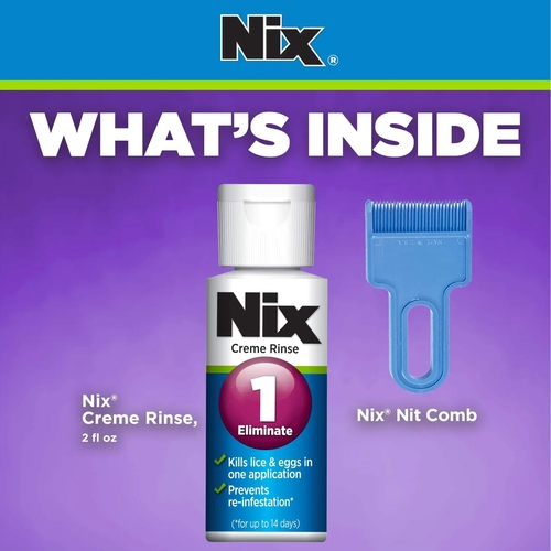 MON1117679EA - Medtech Laboratories - Lice Treatment Kit Nix 2 oz. Bottle, 1/ EA