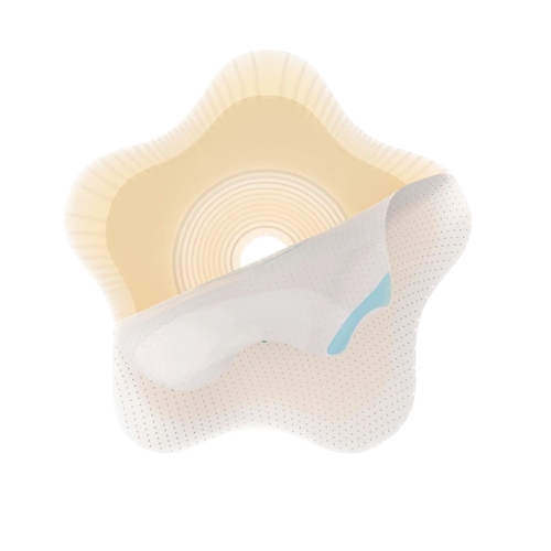 MON1124396BX - Coloplast - Ostomy Barrier SenSura Mio Convex Flip Trim To Fit, Standard Wear Red Code 3/8 to 1-3/4 Inch Stoma, 5 EA/BX