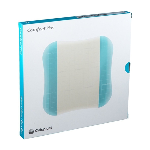 MON1124399EA - Coloplast - Coloplast Hydrocolloid Dressing Comfeel Plus 4 X 4 Inch Square Sterile