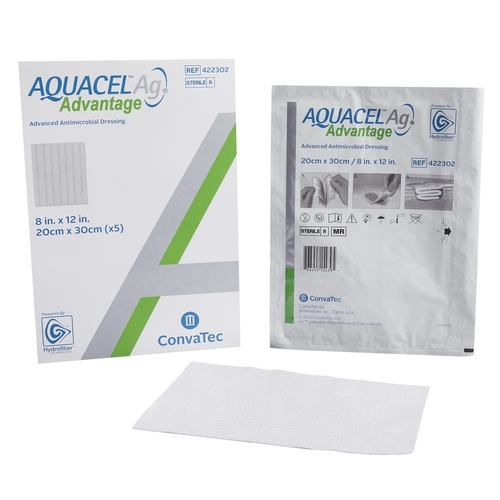 Aquacel Ag Advantage Silver Dressing 8 X 12 inch - Betty Mills
