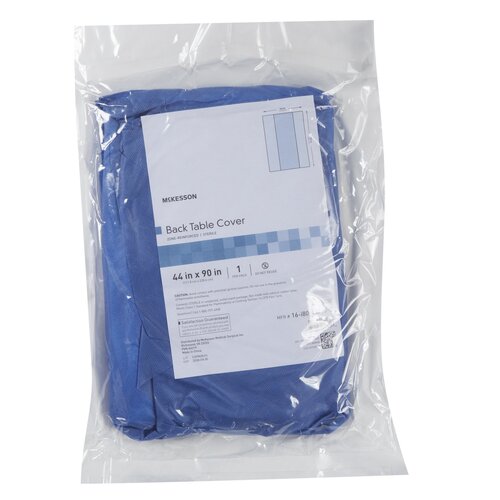 MON1130792CS - McKesson - McKesson Table Drape 44 X 90 Inch Back Table