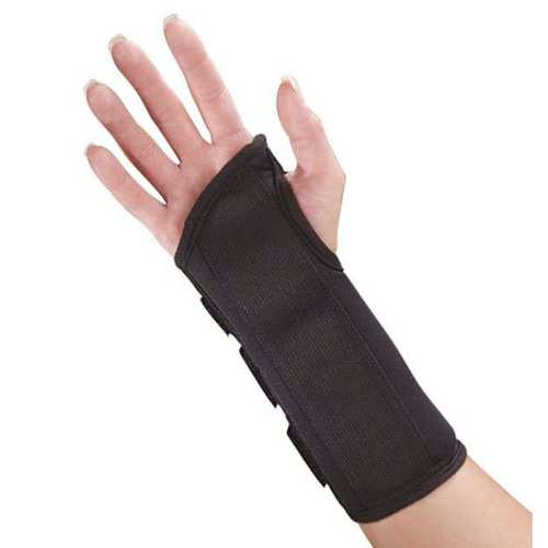 MON1132890EA - S2S Global - S2S Global Wrist Brace Polyester Foam / Nylon / Tricot Right Hand Black X-Large
