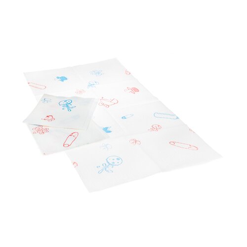 MON1132933CS - McKesson - Scale Liner Paper 13 Inch Print (Pins, Bottles and Carriages) Smooth, 250/CS