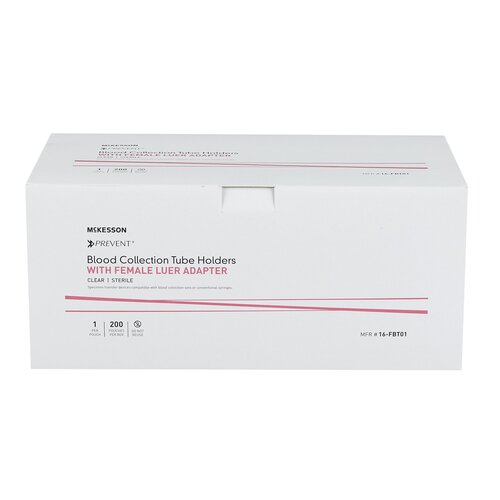 MON1136602CS - McKesson - McKesson Blood Transfer Device with Female Luer Adapter For the Needleless Transfer of Blood, 800/CS