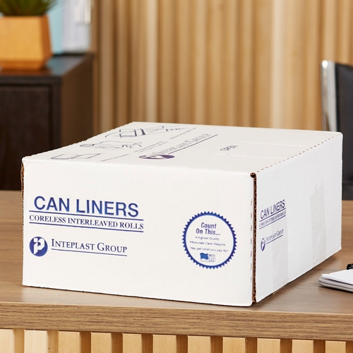 MON1137634CS - McKesson - Trash Bag 45 gal. Clear LLDPE 0.90 mil 40 X 46 Inch Star Seal Bottom Coreless Roll, 100/CS