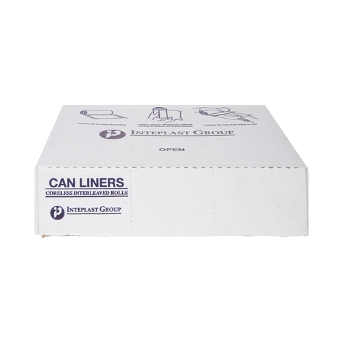 MON1137651CS - McKesson - Trash Bag 45 gal. Gray LLDPE 1.1 mil 38 X 58 Inch Star Seal Bottom Coreless Roll, 100/CS