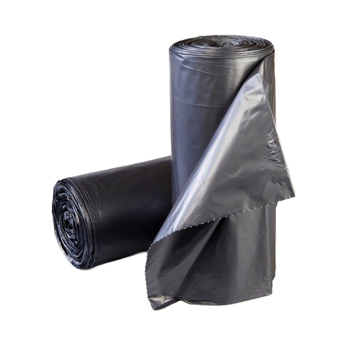 MON1137651CS - McKesson - Trash Bag 45 gal. Gray LLDPE 1.1 mil 38 X 58 Inch Star Seal Bottom Coreless Roll, 100/CS