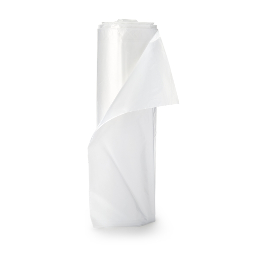 MON1137657CS - McKesson - Trash Bag 45 gal. Clear LLDPE 1.15 mil 40 X 46 Inch Star Seal Bottom Coreless Roll, 100/CS