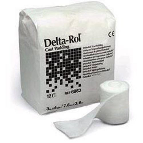 MON113816CS - BSN Medical - BSN Medical Cast Padding Undercast Delta-Rol 4" x 4 Yard Acrylic NonSterile, 36 EA/CS