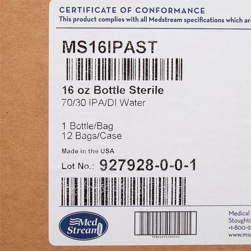 MON1139242CS - McKesson - Surface Cleaner Alcohol Based Trigger Spray Liquid 16 oz. Bottle Alcohol Scent Sterile, 12/CS